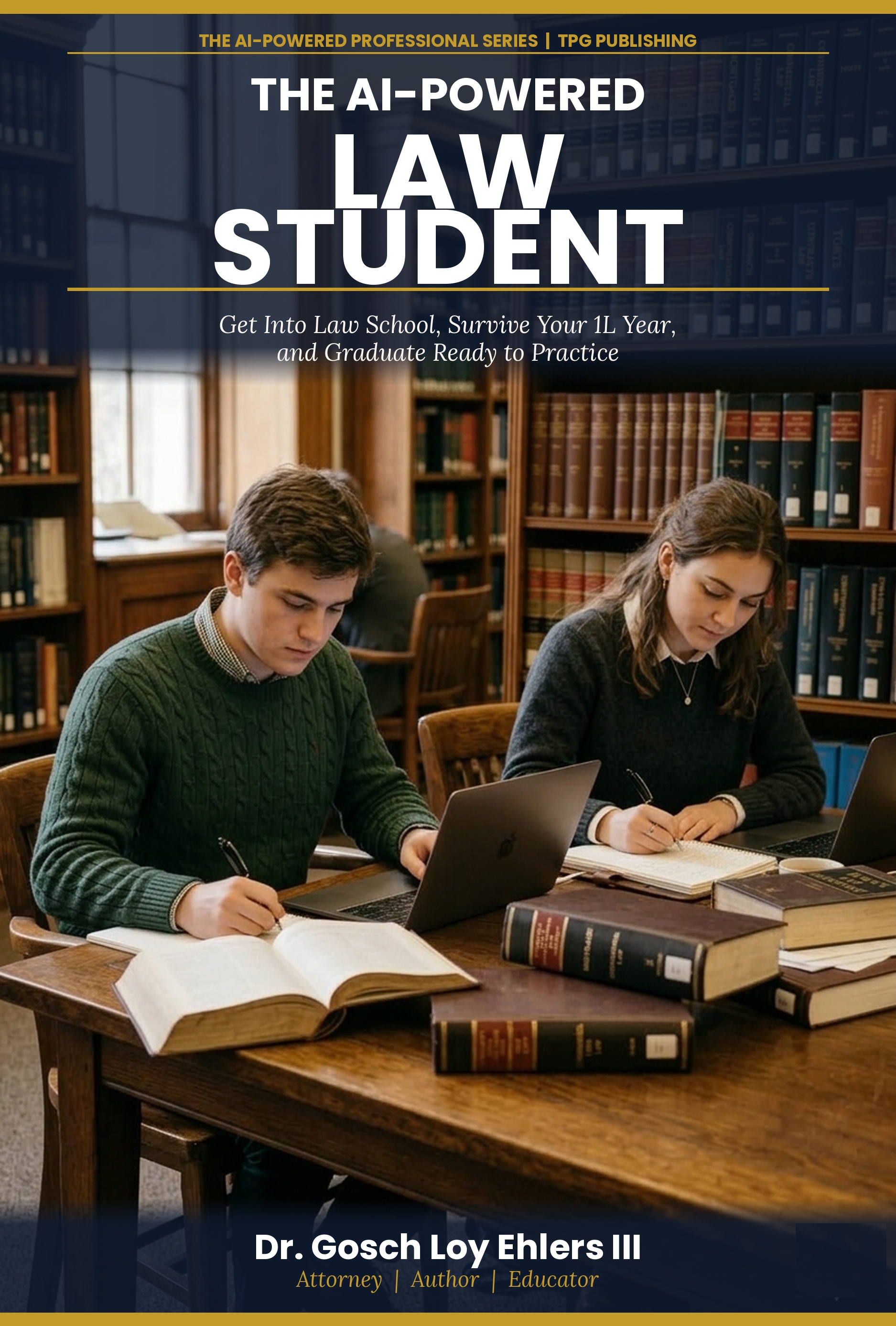 The AI-Powered Law Student cover